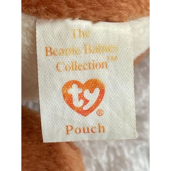 Ty The Beanie Babies Collection “POUCH” The Kangaroo 1996 Retired - Picture 5 of 6